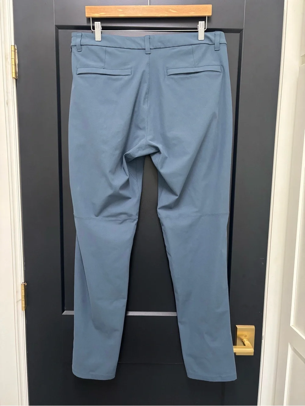Lululemon Commission Pant Slim 32” Warpstreme Iron Blue Men’s 36x32 chino golf